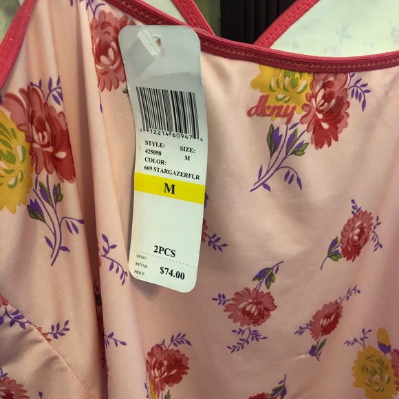 Adorable DKNY 2 Piece Pajama Set - Picture 6 of 7